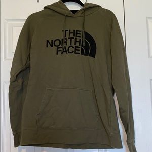 Green North Face Hoodie